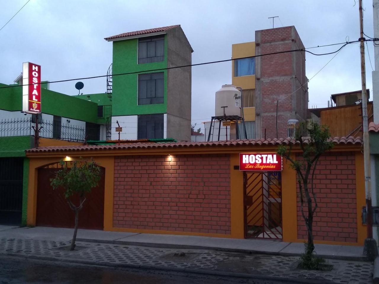 Отель Hostal Las Begonias Арекипа Экстерьер фото